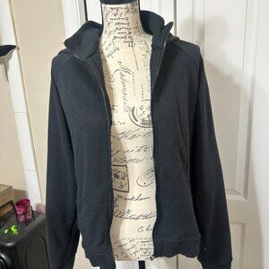Zyia Active Black Hoodie Size Large